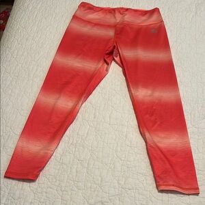 Red Ombre Leggings